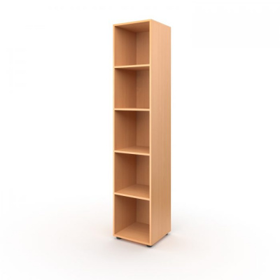 Шкаф для учебных пособий узкий, открытый 