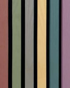 Декоративная реечная панель Woodnel Размер XL шпон ясеня (любой цвет Ral)