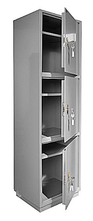 Металлический бухгалтерский шкаф КБС-033