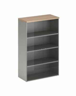 Шкаф 140 со стеклянными дверями FLS321