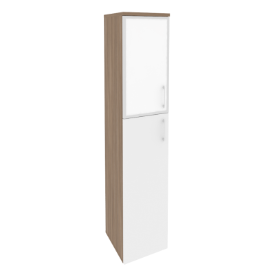 Шкаф высокий узкий левый O.SU-1.7R(L) white