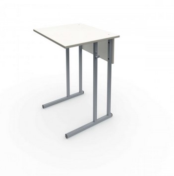 Стол ученический 1-местный 3-я ростовая группа 600 х 500 х 580мм