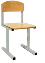 Стул нерегулируемый 97° РС 09-1 (Буква) (4,5,6 гр.)