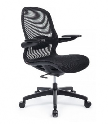 Кресло офисное RV Дизайн Миллер / Miller ( YSJ-300 ) черный пластик