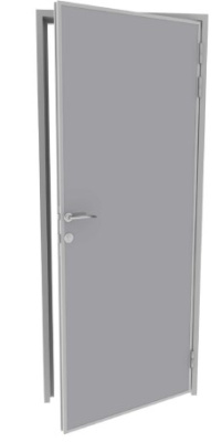 Дверной блок с глухим полотном ЛДСП