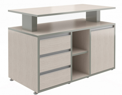 Тумба сервисная с полкой V-3.14+V-8.6