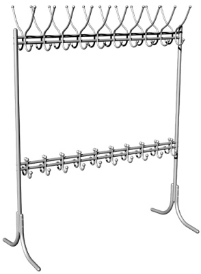 Гардеробная вешалка для образовательных организаций ВВМ12С