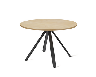 Стол д/перег. круглый черн