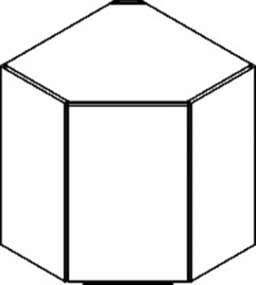 Шкаф навесной угловой MCHP 6072.1