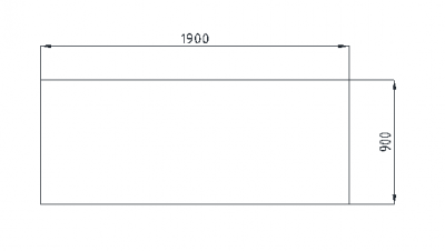 Столешница стола для заседаний V-1.8.1