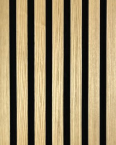 Декоративная реечная панель Woodnel Размер S шпон ясеня (покрытие масло)