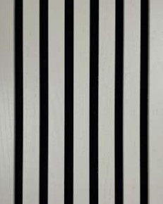 Декоративная реечная панель Woodnel Размер M шпон ясеня (покрытие краска)