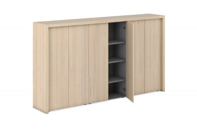 Композиция из 3 шкафов средних с декоративной обвязкой JR501