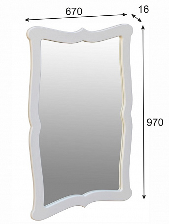 Зеркало навесное Берже 23