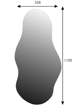 Зеркало навесное Сельетта 7