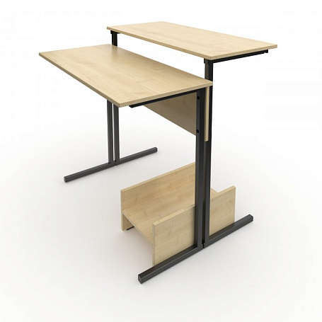 Стол компьютерный на металлокаркасе "Стандарт"