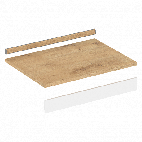 Столешница с цоколем и плинтусом настольным STM 860