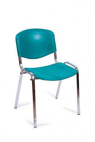 Стул для посетителей ИЗО пластик хром