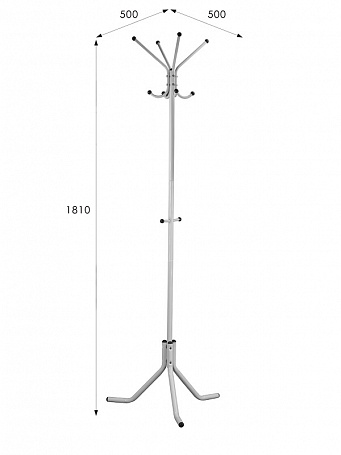 Вешалка напольная Пико 3