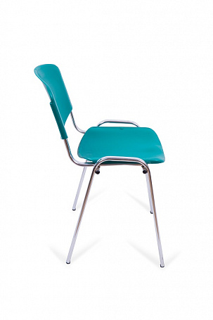 Стул для посетителей ИЗО пластик хром