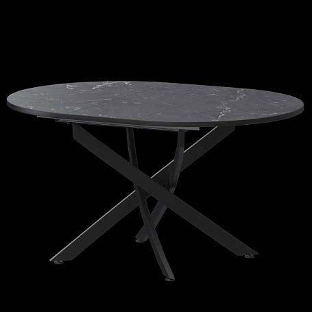 Стол обеденный Геометрия 2 Раздвижной D 1000+300 мм