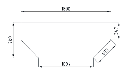 Столешница стола приставного V-1.9.1С
