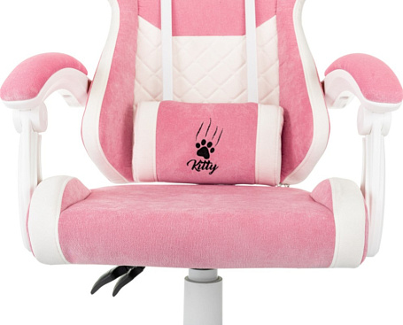 Кресло игровое Бюрократ Knight Киса В / Kitty W