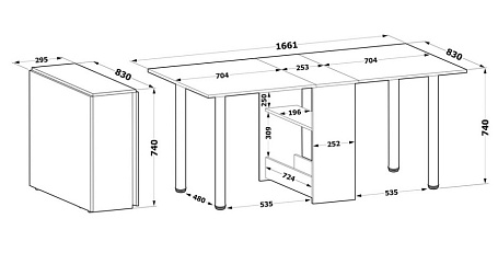 Стол-книжка СП-04 М.1