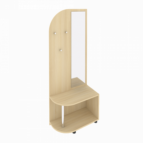 Вешалка с багажницей и зеркалом С-ВБЗ-80